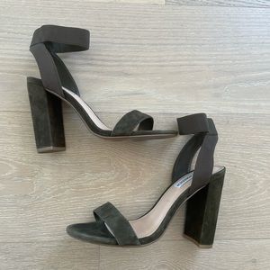 Steve Madden Celebrate Sandals - Dark Green - 7.5